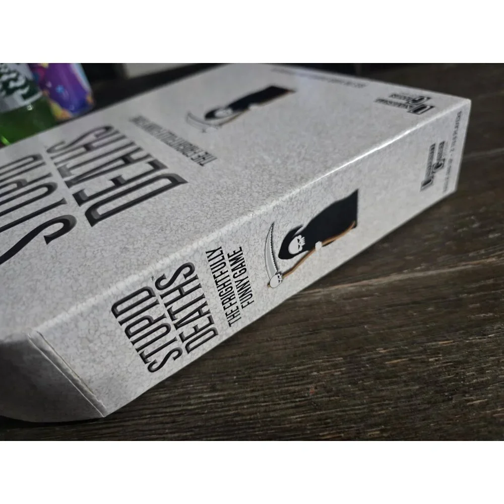 Stupid Deaths Board/Card Game (University Games, 2019) Complete NWOT